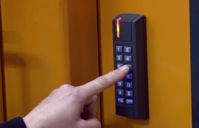Auto lock limits access to your baler