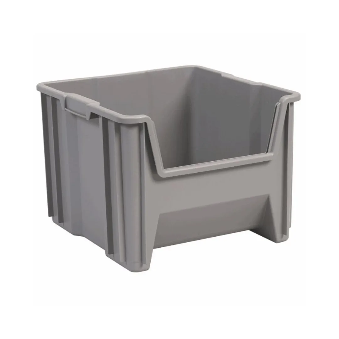 Akro-Mils 13018GREY Stak-N-Store Bin