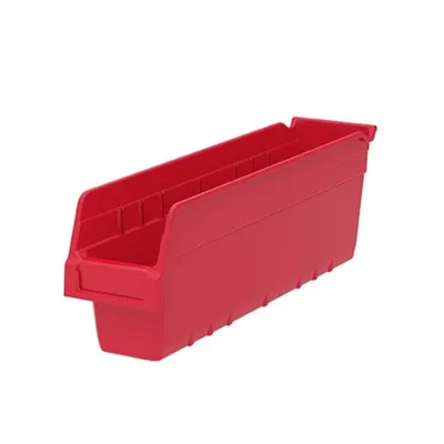 ShelfMax Bin 30048RED, 17.88"x4.13"x6"