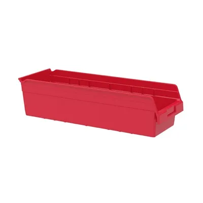 ShelfMax Bin 30084RED, 23.63"x8.38"x6"