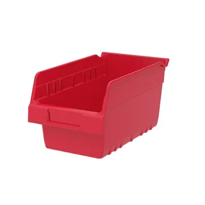 ShelfMax Bin 30090RED, 11.63"x6.63"x6"