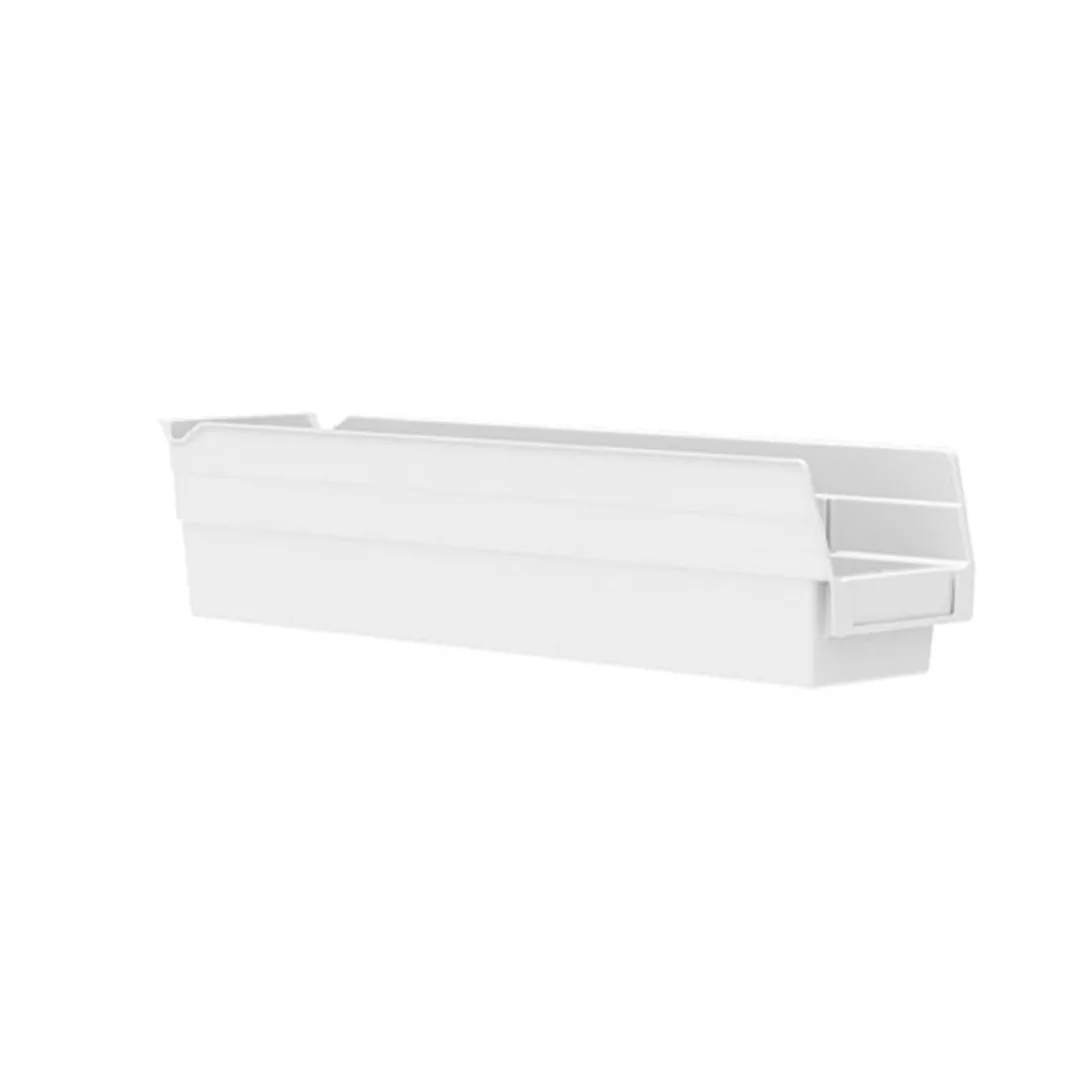 Akro-Mils 30128WHITE Shelf Bin