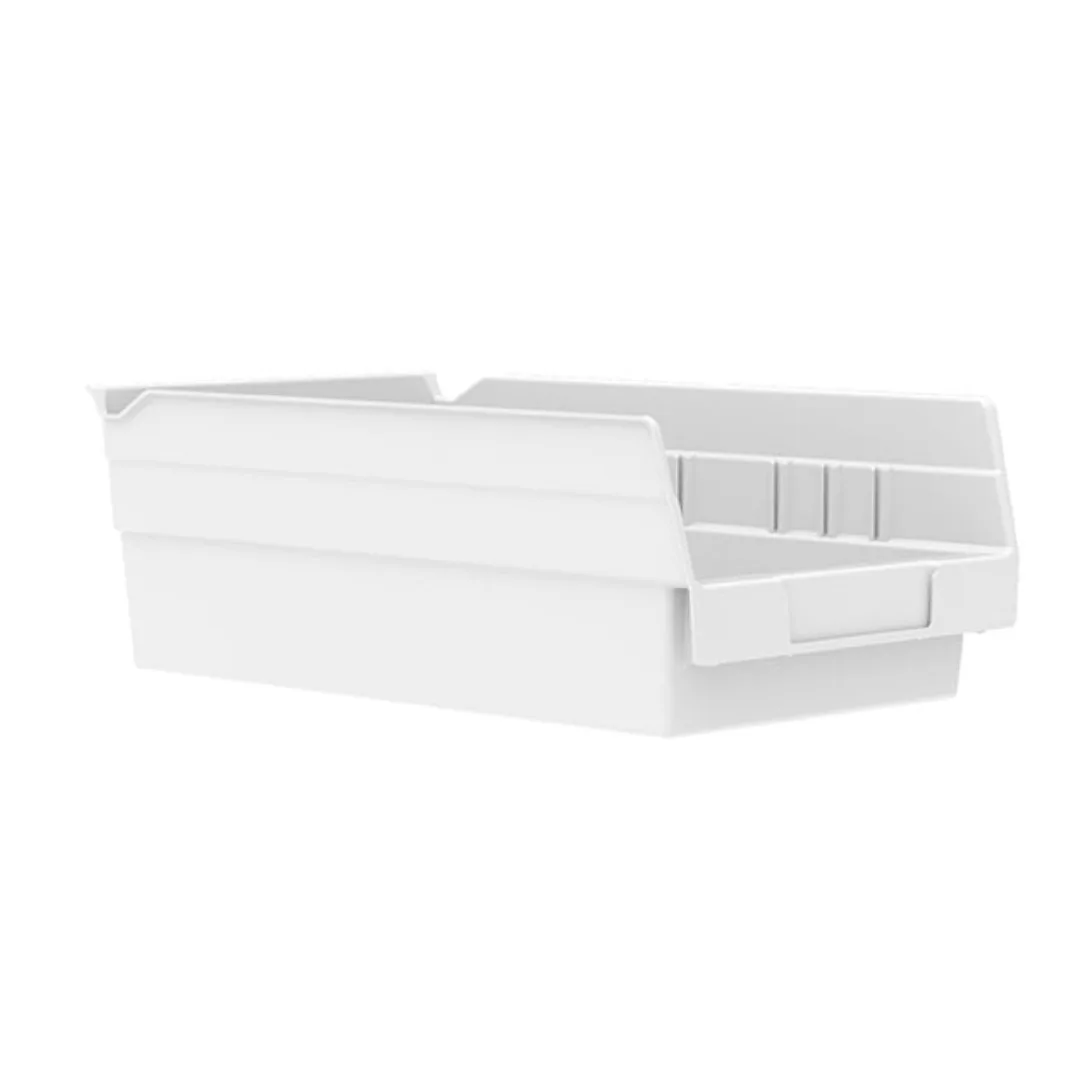 Akro-Mils 30130WHITE Shelf Bin
