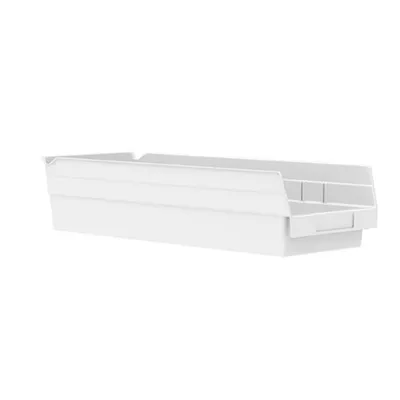 Shelf Bin 30138WHITE, 17.88"x6.63"x4"