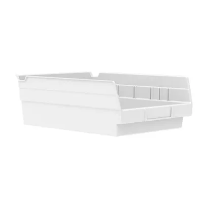 Shelf Bin 30150WHITE, 11.63"x8.38"x4"