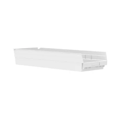 Shelf Bin 30184WHITE, 23.63"x8.38"x4"