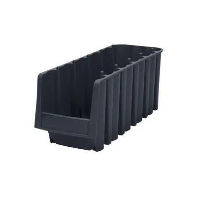 Economy Shelf Bin 30776BLACK, 17.88"x6.63"x7"