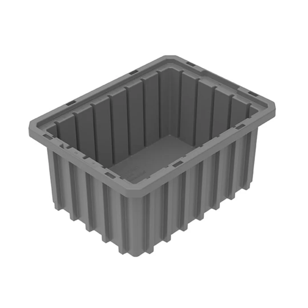 Akro-Mils 33105GREY Akro-Grid Dividable Plastic Storage Boxes