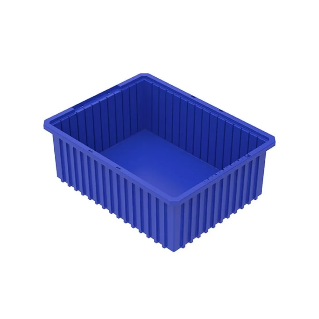 Akro-Mils 33228BLUE Akro-Grid Dividable Plastic Storage Boxes