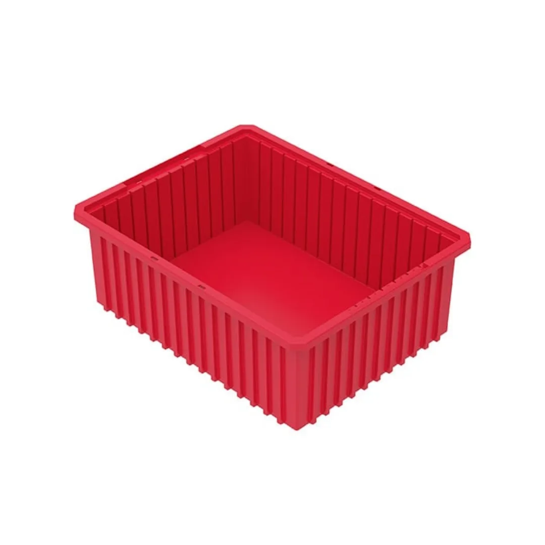 Akro-Mils 33228RED Akro-Grid Dividable Plastic Storage Boxes