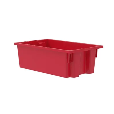 Nest & Stack Tote 35180RED, 18"x11"x6"