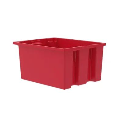 Nest & Stack Tote 35190RED, 19.5"x15.5"x10"