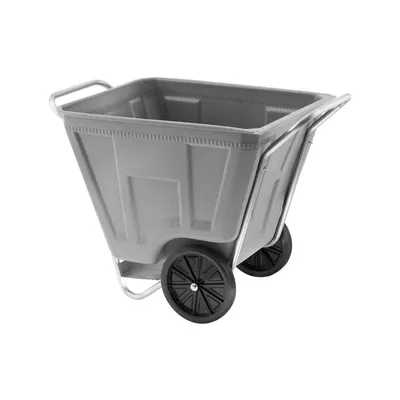 90 Gallon Akro-Cart Material Handling Cart 76490GREY, 30.5"x47"x39.5"