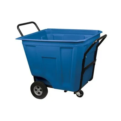 Heavy-Duty 90 Gallon Akro-Cart 76590BLUE, 30.5"x47"x39.5"