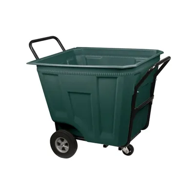 Heavy-Duty 90 Gallon Akro-Cart 76590GREEN, 30.5"x47"x39.5"