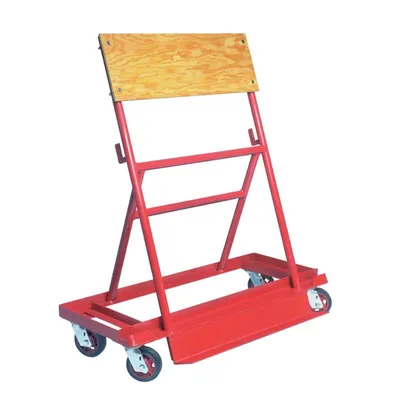 Vestil AFC-2242-R Steel A-Frame Cart with Mold On Rubber Casters