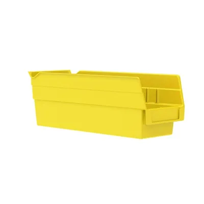 Shelf Bin 30120YELLOW, 11.63"x4.13"x4"