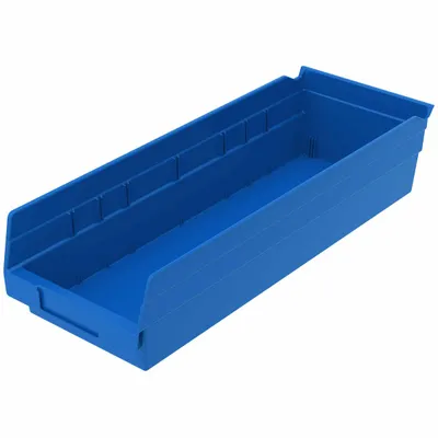 Shelf Bin 30138BLUE, 17.88"x6.63"x4"