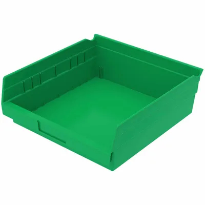 Shelf Bin 30170GREEN, 11.63"x11.13"x4"
