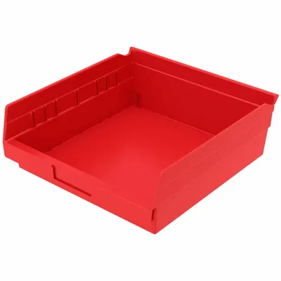 Shelf Bin 30170RED, 11.63"x11.13"x4"