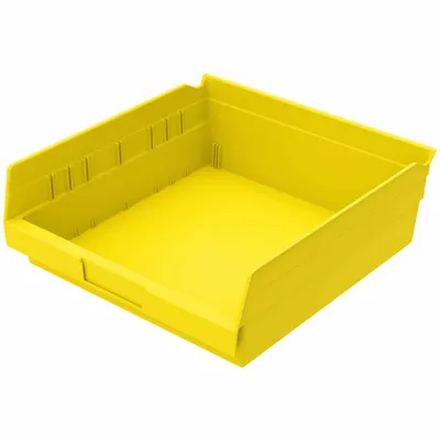Shelf Bin 30170YELLOW, 11.63"x11.13"x4"