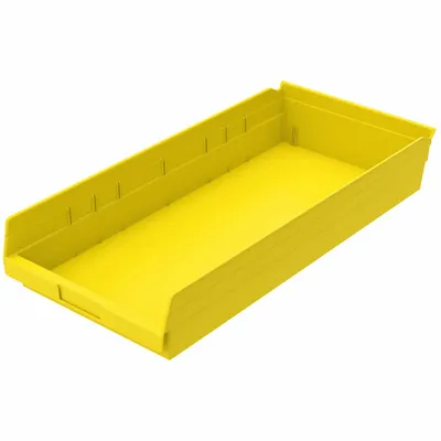 Shelf Bin 30174YELLOW, 23.63"x11.13"x4"