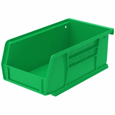 AkroBins Plastic Storage Bin 30220GREEN, 7.38"x4.13"x3"