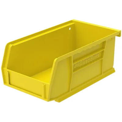 AkroBins Plastic Storage Bin 30220YELLOW, 7.38"x4.13"x3"