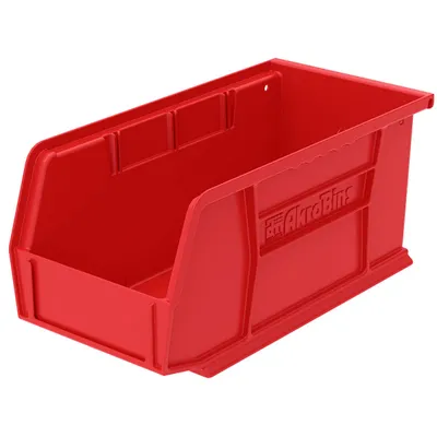AkroBins Plastic Storage Bin 30230RED, 10.88"x5.5"x5"