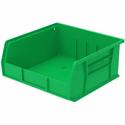 AkroBins Plastic Storage Bin 30235GREEN, 10.88"x11"x5"