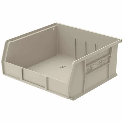 AkroBins Plastic Storage Bin 30235STONE, 10.88"x11"x5"