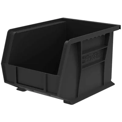 AkroBins Plastic Storage Bin 30239BLACK, 10.75"x8.13"x7"