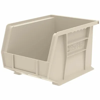 AkroBins Plastic Storage Bin 30239STONE, 10.75"x8.13"x7"