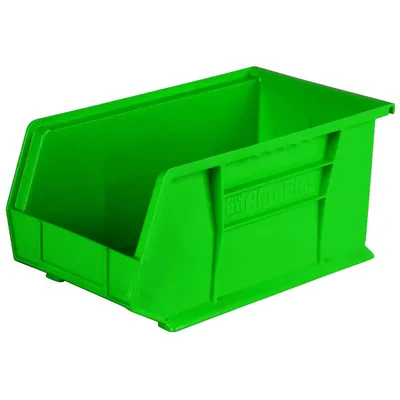 AkroBins Plastic Storage Bin 30240GREEN, 14.75"x8.13"x7"