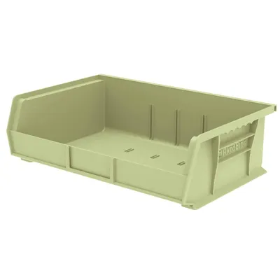 AkroBins Plastic Storage Bin 30255STONE, 10.88"x16.5"x5"