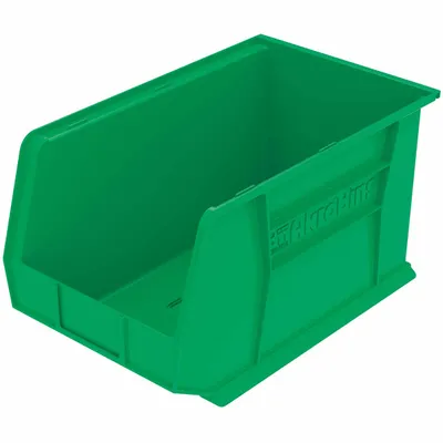 AkroBins Plastic Storage Bin 30260GREEN, 18"x11"x10"