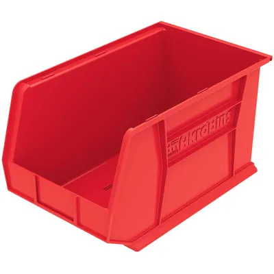 AkroBins Plastic Storage Bin 30260RED, 18"x11"x10"