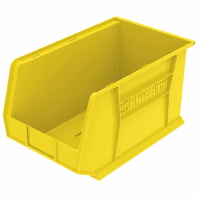 AkroBins Plastic Storage Bin 30260YELLO, 18"x11"x10"