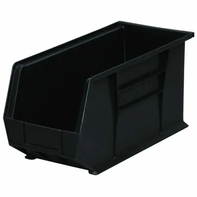 AkroBins Plastic Storage Bin 30265BLACK, 18"x8.13"x9"