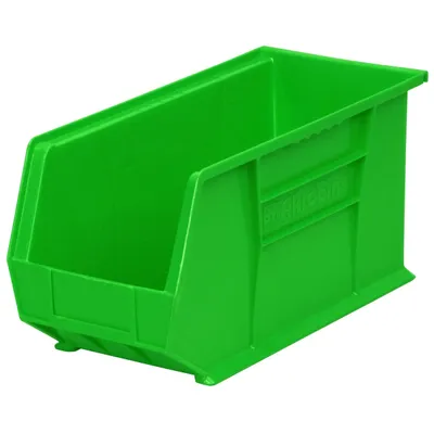 AkroBins Plastic Storage Bin 30265GREEN, 18"x8.13"x9"