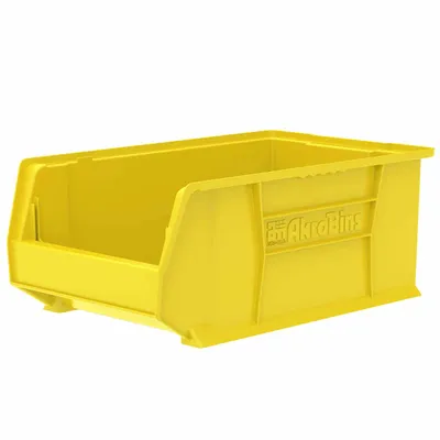 Super-Size AkroBin 30281YELLO, 20"x12.38"x8"