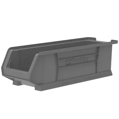 Super-Size AkroBin 30284GREY, 23.88"x8.25"x7"