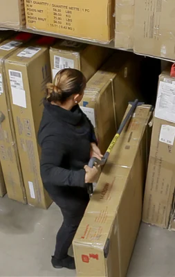 Ballymore Heavy-Duty Rolling Ladder, 100 lb capacity — view 2