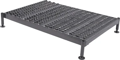 Ballymore Work Platform, 5–8" adjustable height, 24" base, 71" long platform, serrated tread