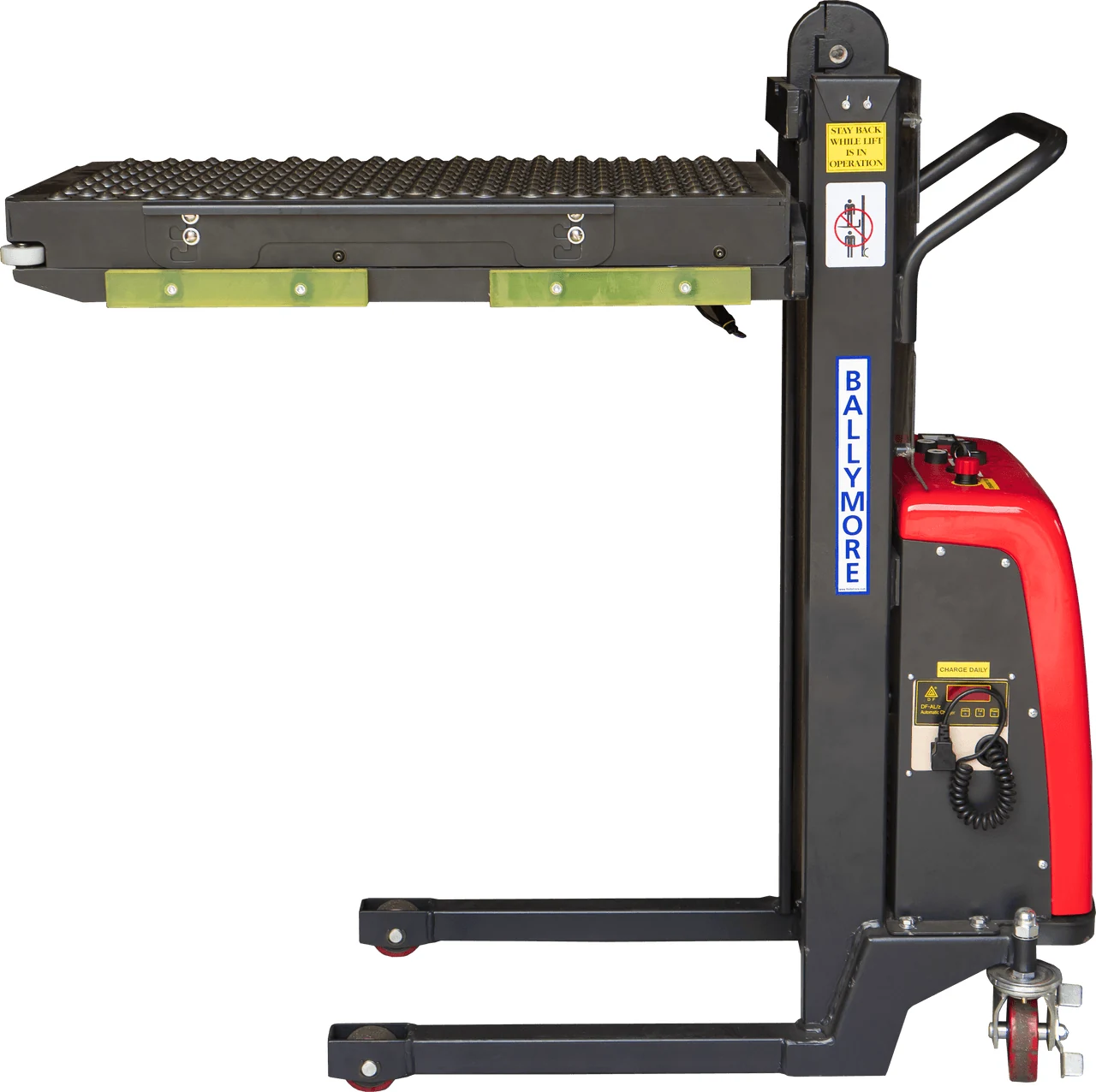 Ballymore BALLYPAL-STK48BC Ballymore Mobile Ball Conveyor Transfer Table, Adjustable HeigHeight, 500lb Capacity