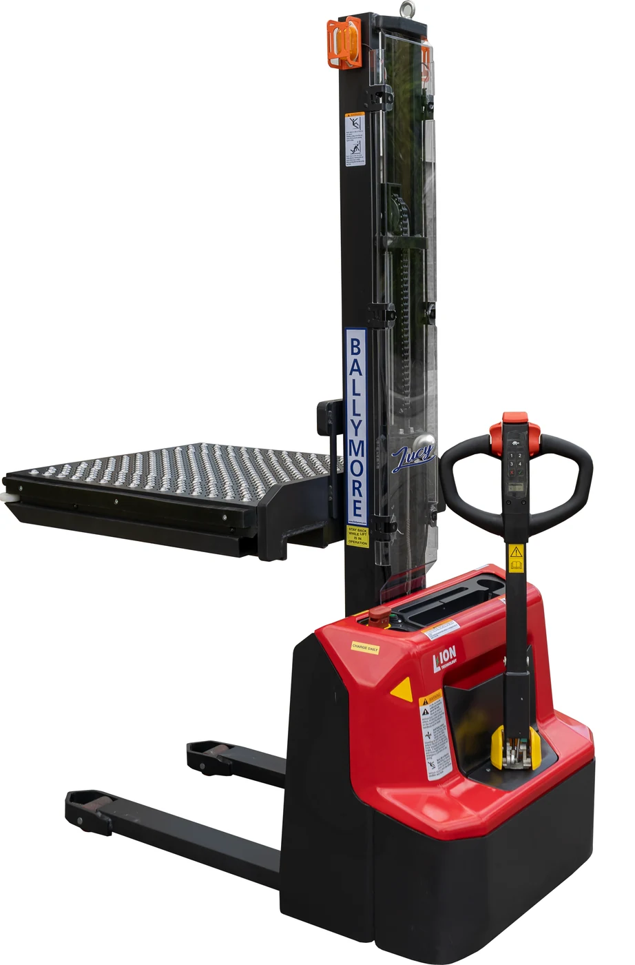 Ballymore BALLYPAL-STK72BC-DRV Ballymore Fully Powered Ball Conveyor Transfer Table, Adjustable Height 6-1/2" to 72", 500lb. Cap.