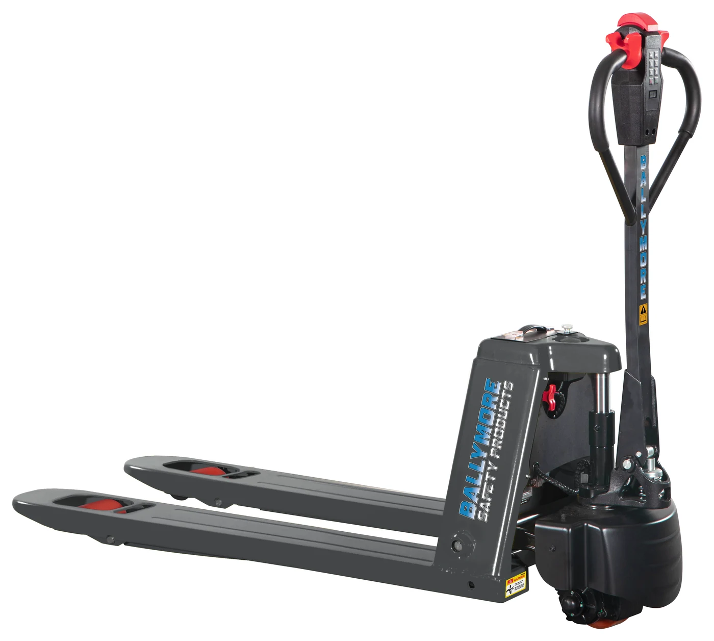 Ballymore Pallet Jack, quick-charge, lithium-ion, 21.6" x 45.3" forks, 3300 lb capacity