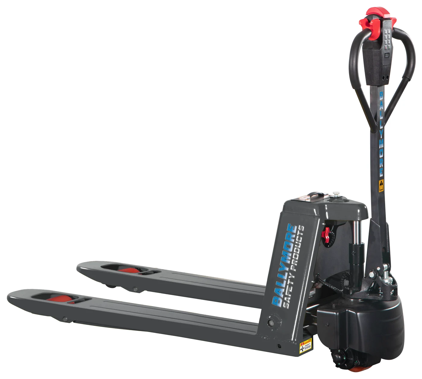 Ballymore Pallet Jack, quick-charge, lithium-ion, 27" x 48" forks, 4400 lb capacity