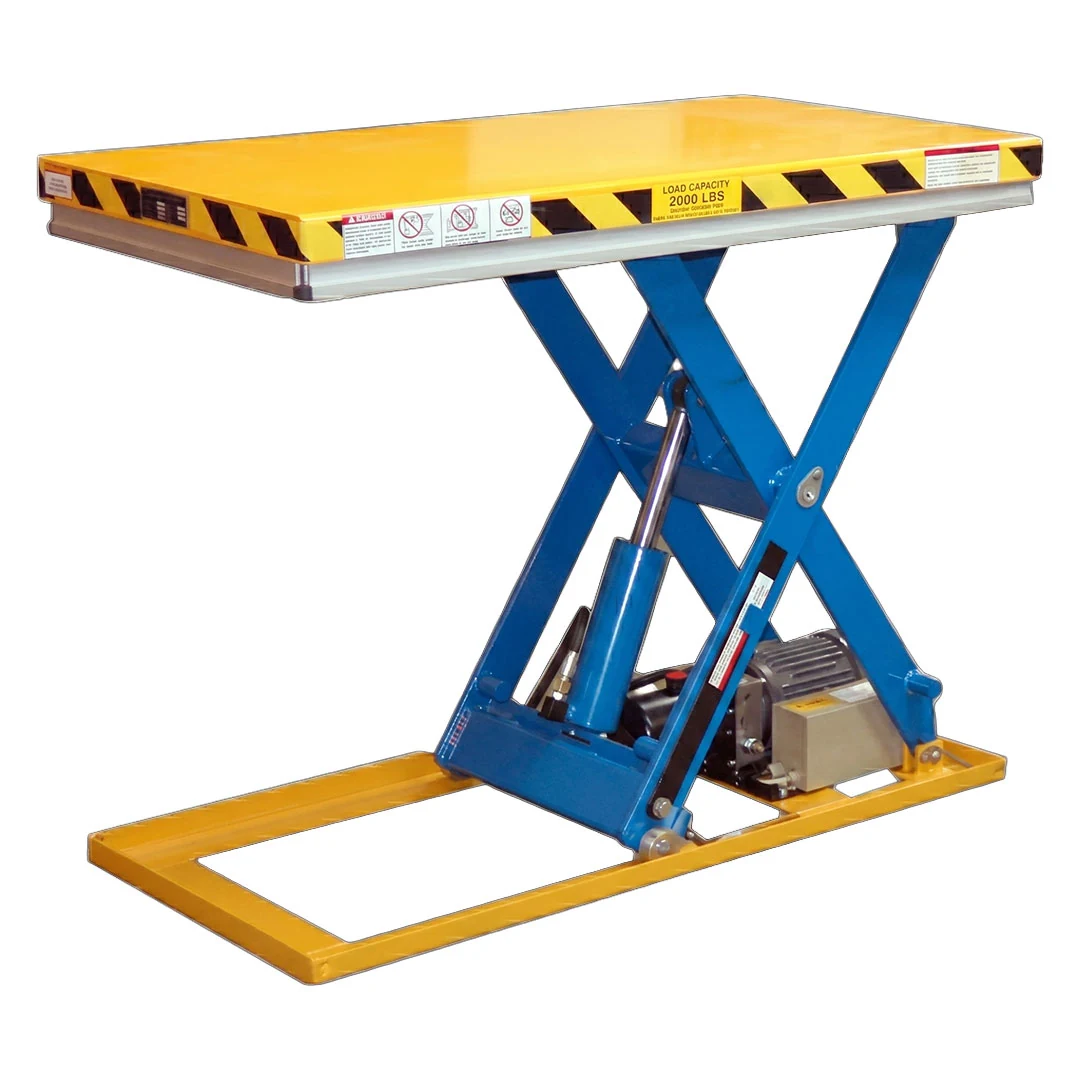 Ballymore Lift Table, 49" x 28" platform, foot controls, 2000 lb capacity
