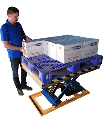 Ballymore Lift Table, 49" x 30" platform, foot controls, 3000 lb capacity — view 3